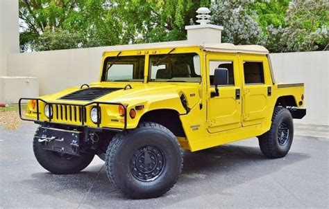 Only 165,152 Miles! This <strong>HUMMER</strong> H2 delivers a Gas V8 6. . 1997 h1 hummer for sale